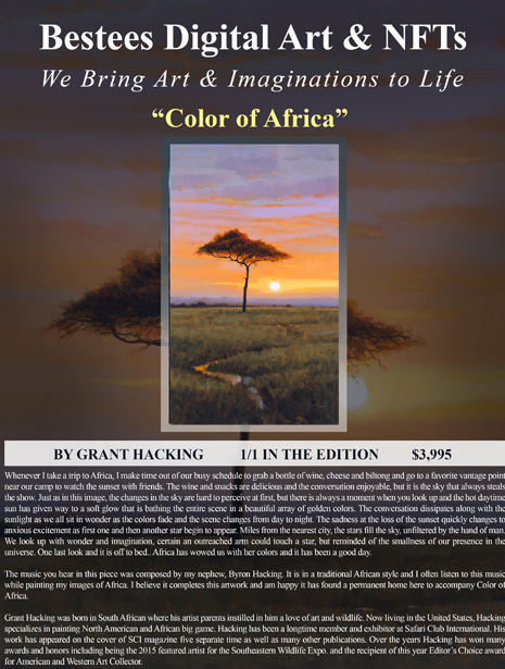 Color of Africal as Digital Art